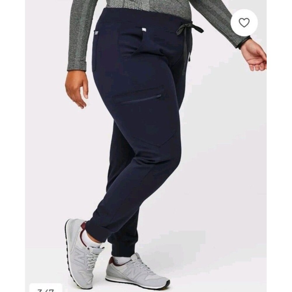 FIGS Technical Collection Zamora Navy Jogger Scrub Pants Womens Size 4XL Uniform